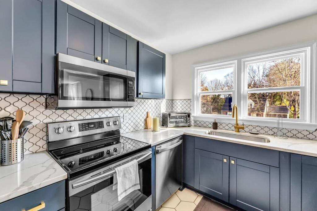 윈스턴세일럼 Fully Renovated 4 Bed Buena Vista House Near Wfu 빌라 외부 사진